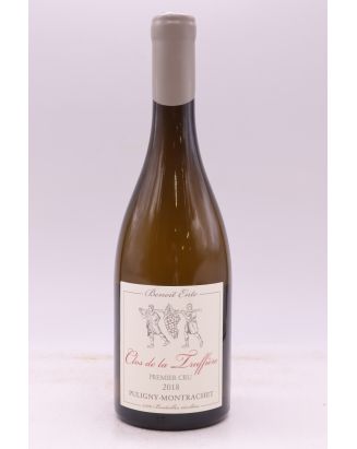 Benoit Ente Puligny Montrachet 1er cru Clos de la Truffière 2018