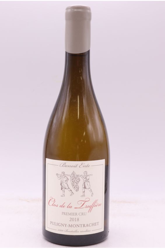 Benoit Ente Puligny Montrachet 1er cru Clos de la Truffière 2018