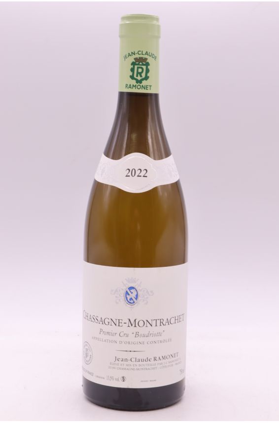 Ramonet Chassagne Montrachet 1er cru Boudriottes 2022 Blanc