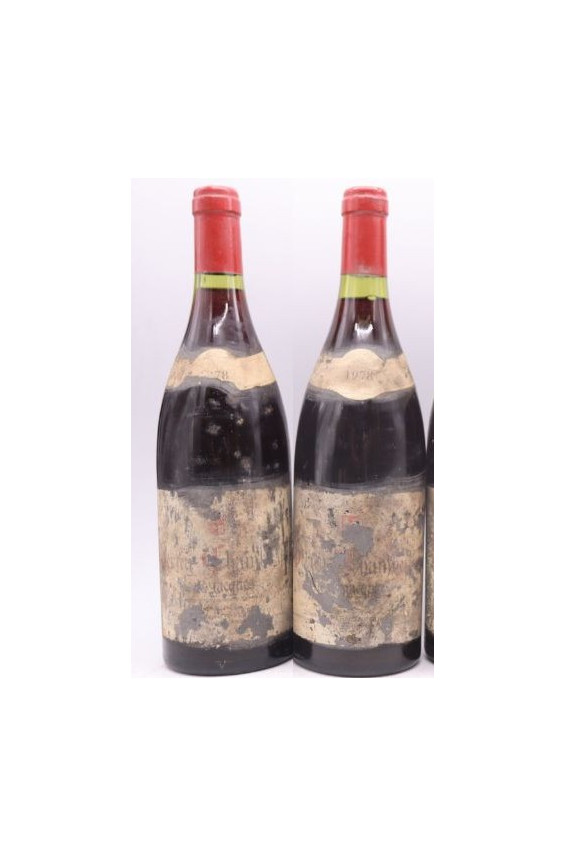 Pernot Fourrier Gevrey Chambertin 1er cru Clos Saint Jacques 1978