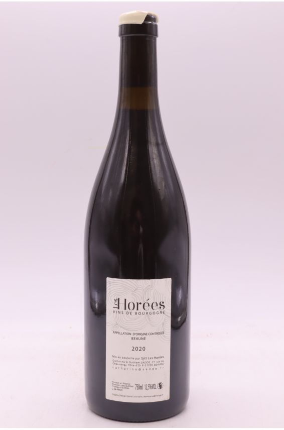 Les Horées Beaune Les Prévolles 2020