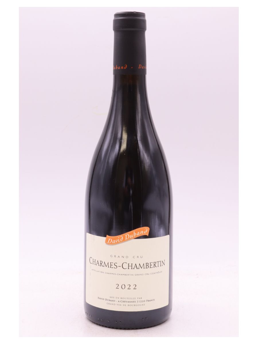 capture du vin David Duband Charmes Chambertin 2022