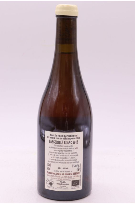 Bénédicte et Stéphane Tissot Côtes du Jura Spirale 2018 50cl