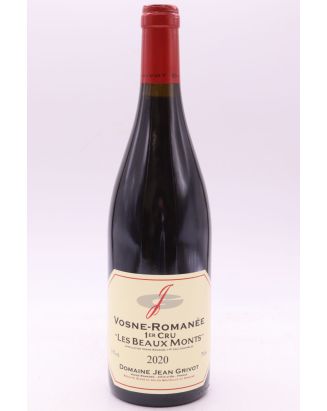 Jean Grivot Vosne Romanée 1er cru Les Beaux Monts 2020