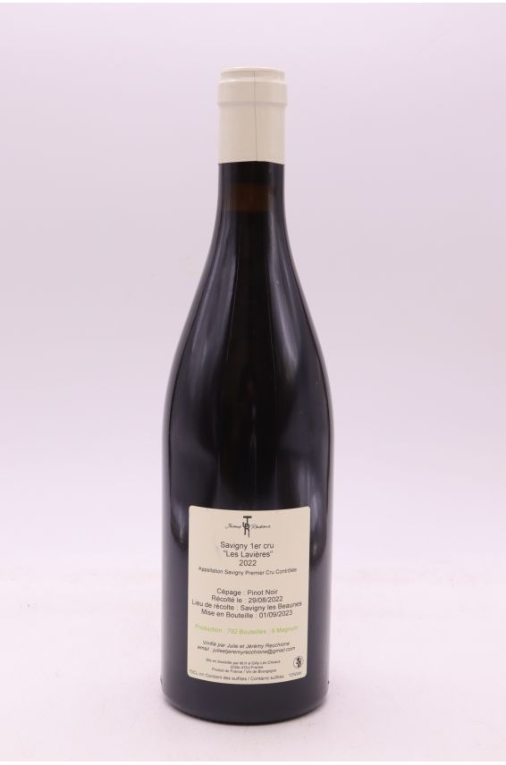Jérémy Recchione Savigny Les Beaune 1er cru Les Lavières 2022