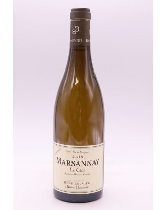René Bouvier Marsannay Le Clos 2018 blanc