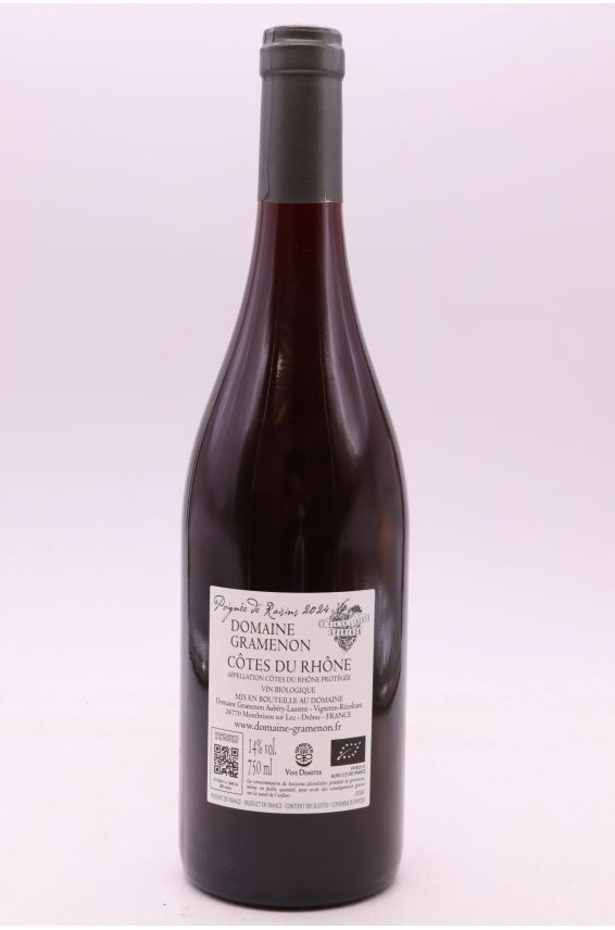 Gramenon Côtes du Rhône Poignée de Raisin 2024