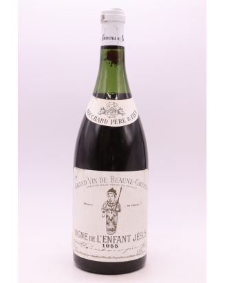 Bouchard P&F Beaune 1er cru Grèves Vignes de l'Enfant Jésus 1955 Magnum - PROMO -10% !