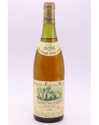 Bouchard Père & Fils Montrachet 1986 Bouchard P&F Montrachet 1986