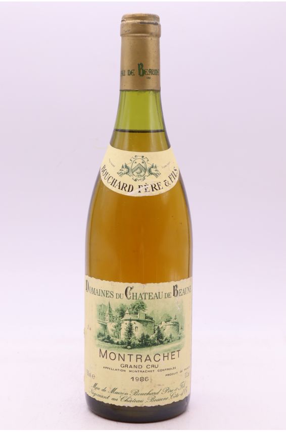 Bouchard P&F Montrachet 1986