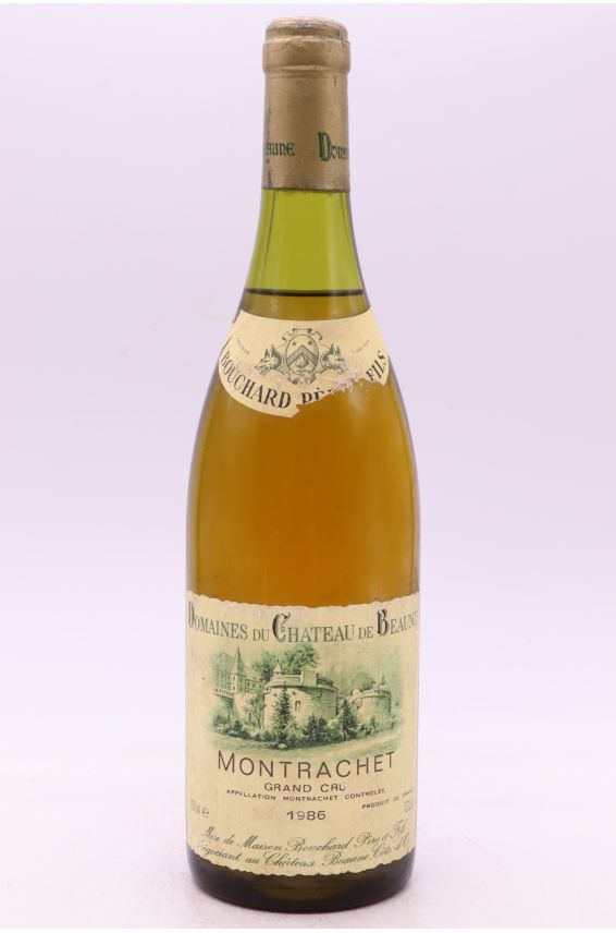 Bouchard P&F Montrachet 1986