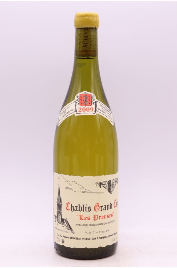 Vincent Dauvissat Chablis Grand cru Les Preuses 2009