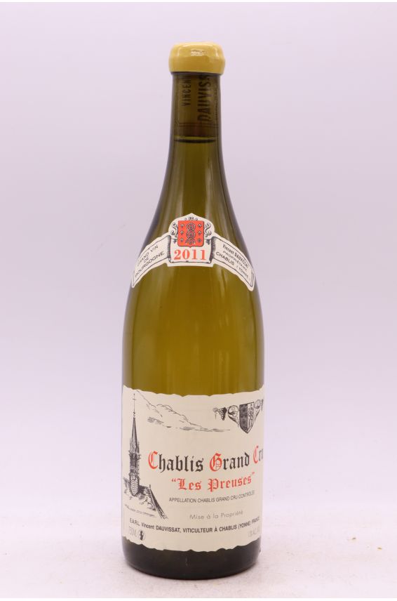 Vincent Dauvissat Chablis Grand cru Les Preuses 2011