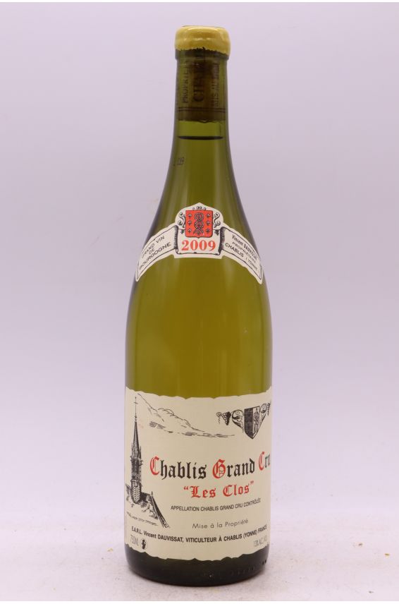 Vincent Dauvissat Chablis Grand cru Les Clos 2009