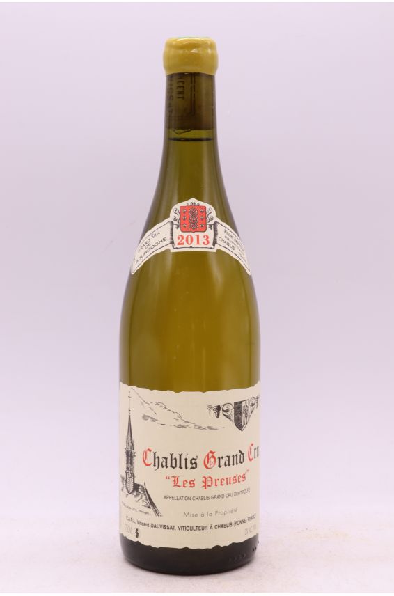 Vincent Dauvissat Chablis Grand cru Les Preuses 2013