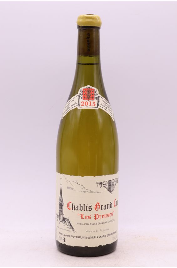 Vincent Dauvissat Chablis Grand cru Les Preuses 2015