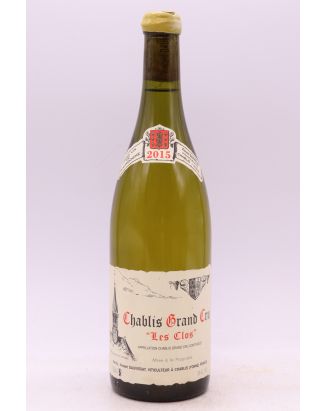 Vincent Dauvissat Chablis Grand cru Les Clos 2015 -5% DISCOUNT !