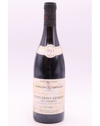 Robert Chevillon Nuits Saint Georges 1er cru Les Chaignots 2012