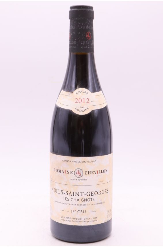 Robert Chevillon Nuits Saint Georges 1er cru Les Chaignots 2012