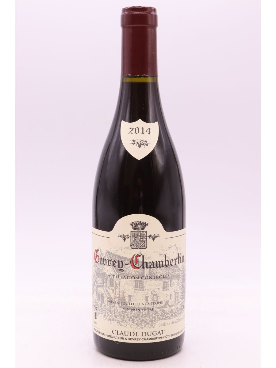 vue du vin Claude Dugat Gevrey Chambertin 2014