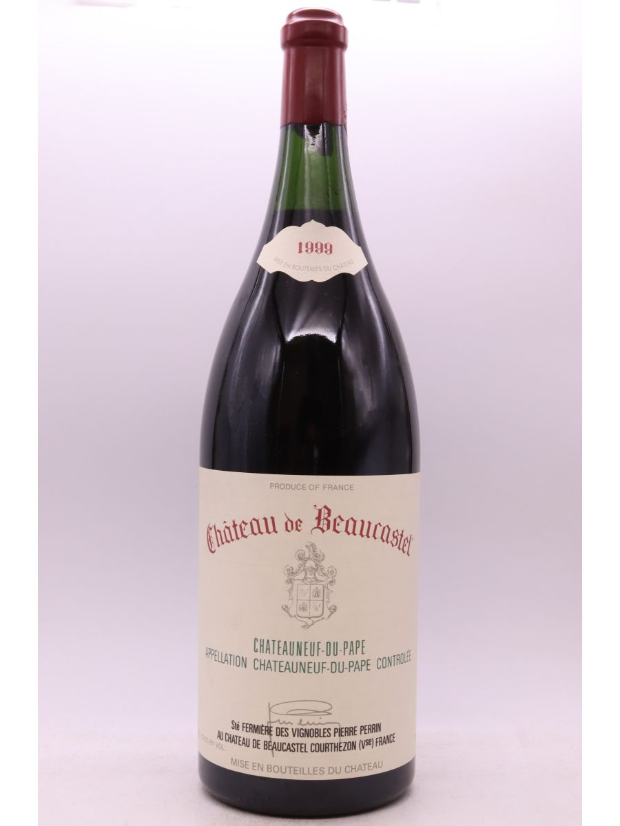 photo du vin Beaucastel 1999 Jéroboam