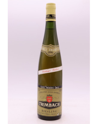 Trimbach Alsace Riesling Cuvée Frédéric Emile Vendanges Tardives 1990