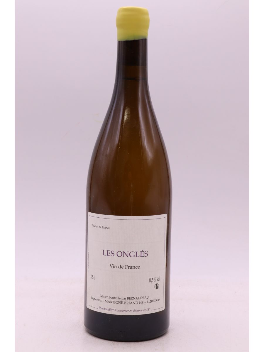 image du vin Stéphane Bernaudeau les Onglés 2021