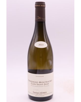 Thomas Morey Chassagne Montrachet 1er cru Clos Saint Jean 2023
