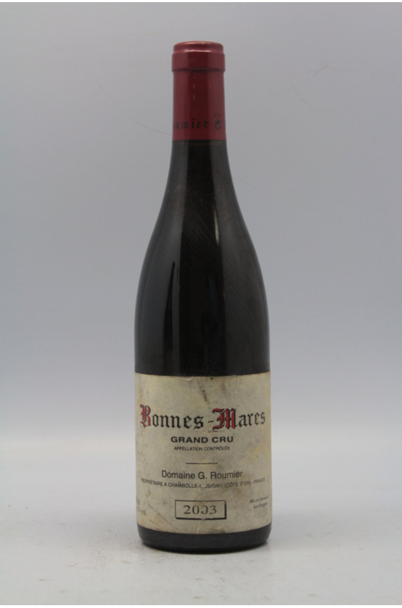 Georges Roumier Bonnes Mares 2003 - PROMOTION -5% !