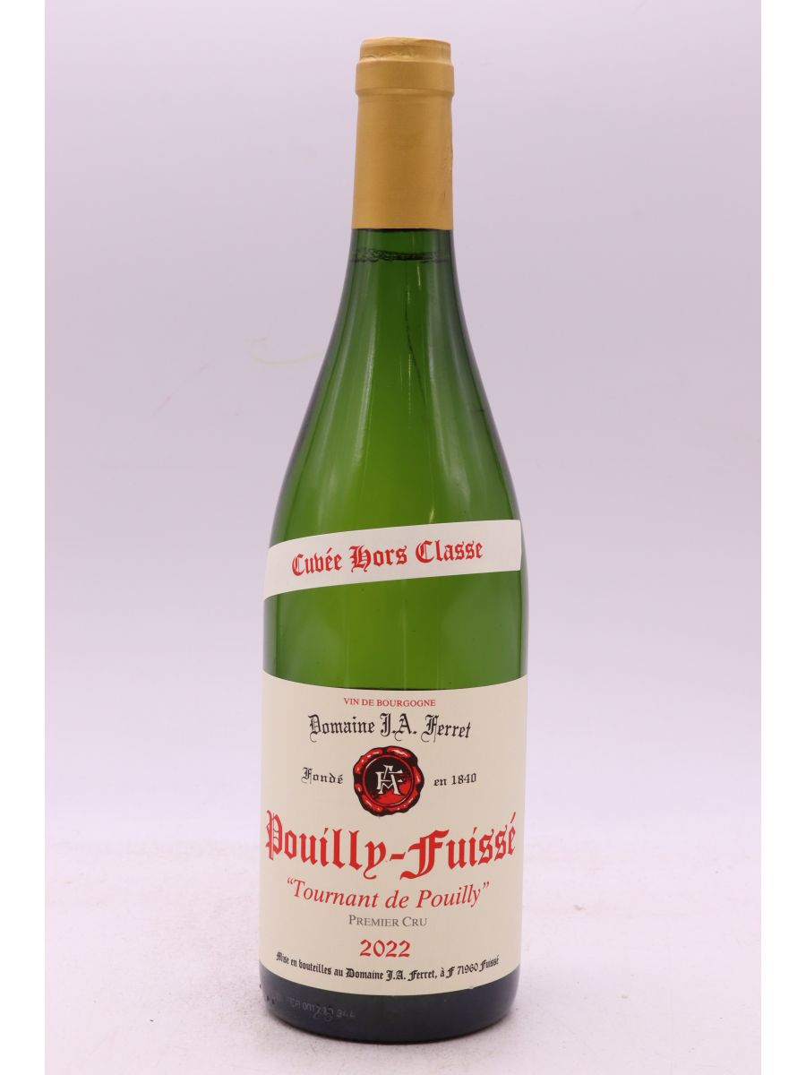 photo du vin Ferret Pouilly Fuissé 1er Cru Hors Classe Tournant de Pouilly 2022