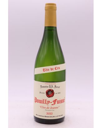 Ferret Pouilly Fuissé 1er cru Tête de Cru Clos de Jeanne 2022