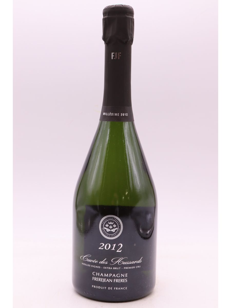 photo du vin Frèrejean Frères 1er Cru Cuvée des Hussards Vieilles Vignes Extra Brut 2012