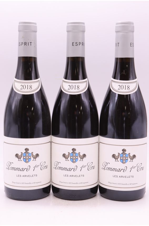 Esprit de Leflaive Pommard 1er cru Les Arvelets 2018