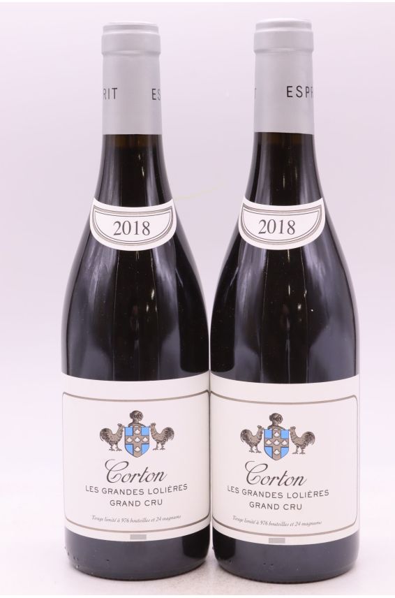 Esprit de Leflaive Corton Les Grandes Lolières 2018
