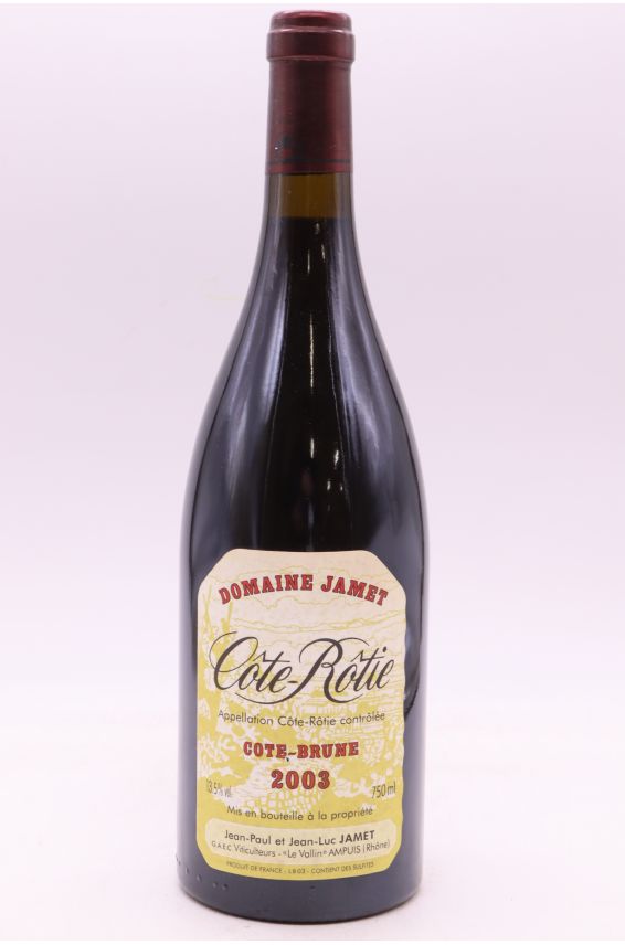 Jamet Côte Rôtie Côte Brune 2003