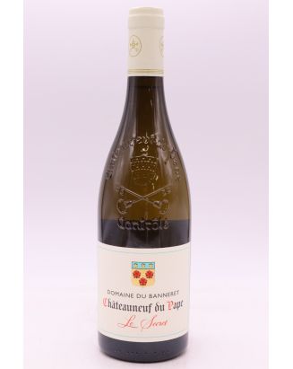 Domaine du Banneret Châteauneuf du Pape Le Secret 2023 blanc