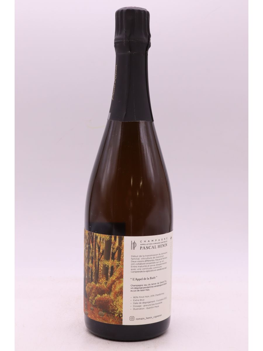 photos du vin Romain Hénin l’Appel de la Forêt