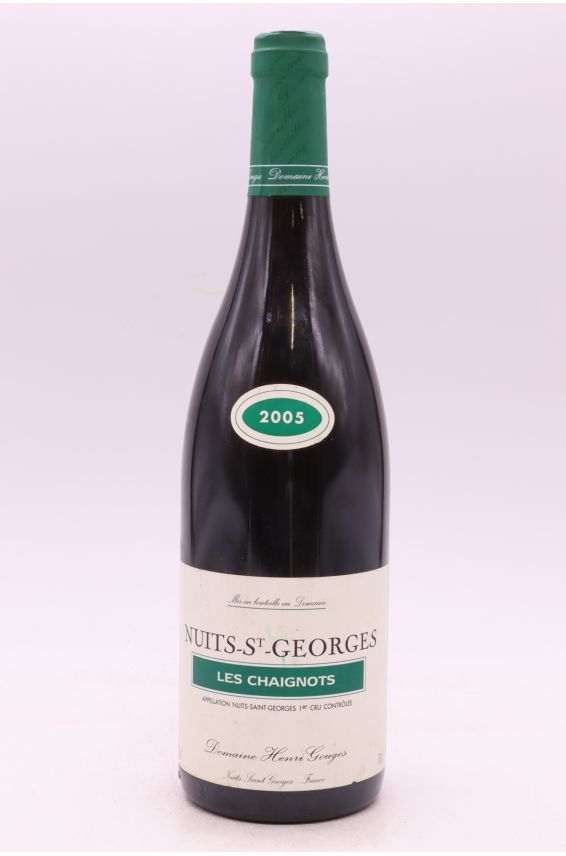 Henri Gouges Nuits Saint Georges 1er cru Les Chaignots 2005