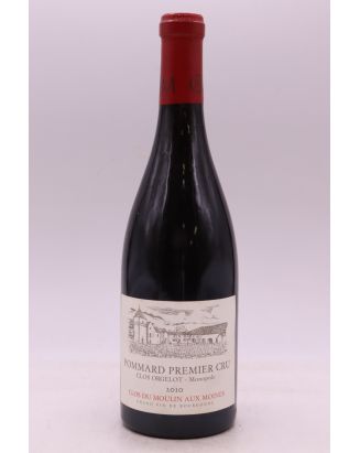Clos du Moulin aux Moines Pommard 1er cru Clos Orgelot 2010
