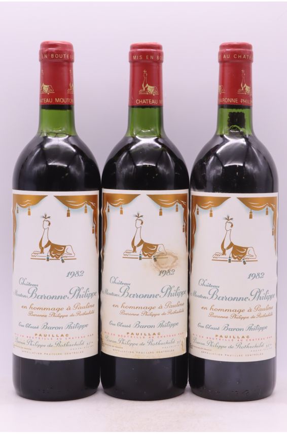 Mouton Baronne Philippe 1982