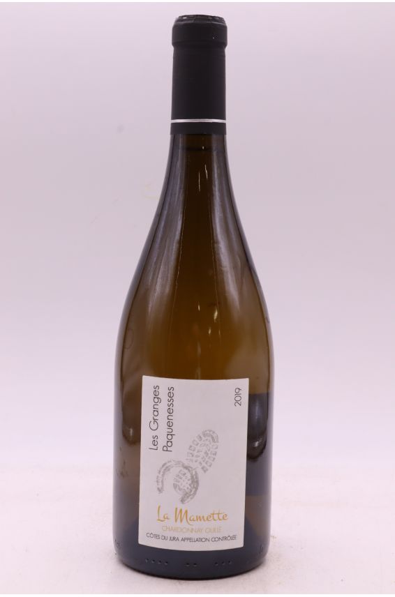 Les Granges Paquenesses Côtes du Jura Chardonnay La Mamette 2019