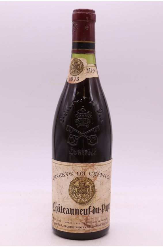 Jean Trintignant Châteauneuf du Pape Réserve du Capitole 1975