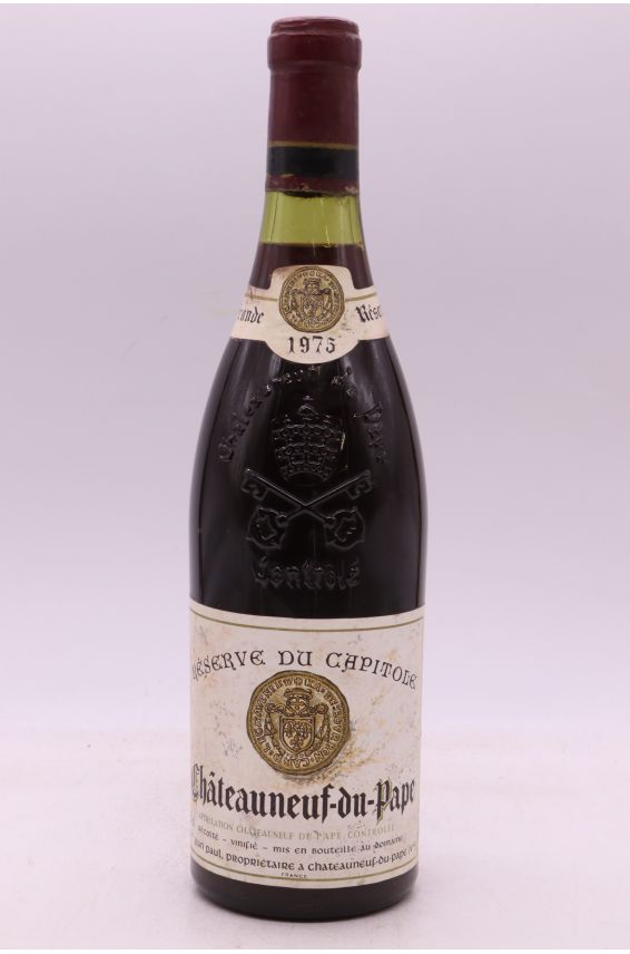 Jean Trintignant Châteauneuf du Pape Réserve du Capitole 1975