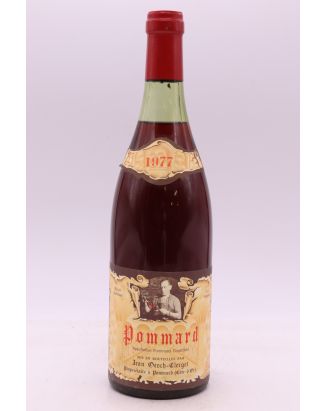 Jean Besch Clerget Pommard 1977