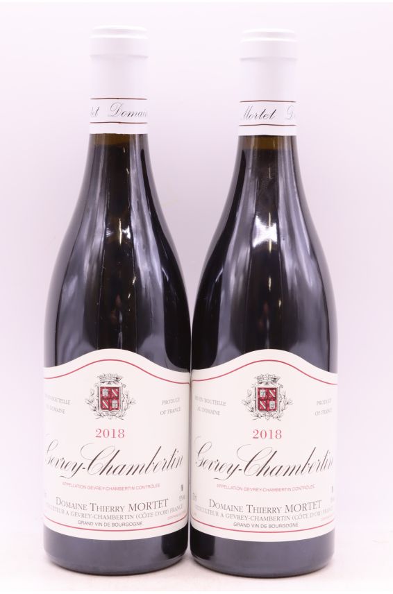 Thierry Mortet Gevrey Chambertin 2018