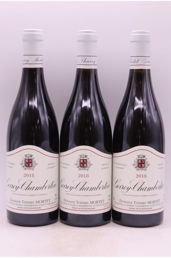 Thierry Mortet Gevrey Chambertin 2018