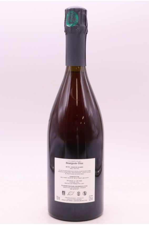 Bourgeois Diaz BD'RS Rosé de Saignée Brut Nature