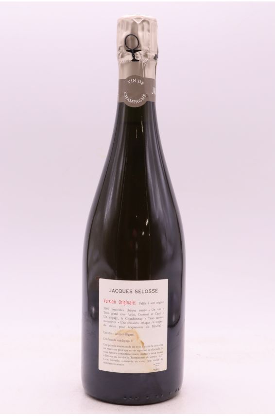 Jacques Selosse Version Originale (Lançamento recente)