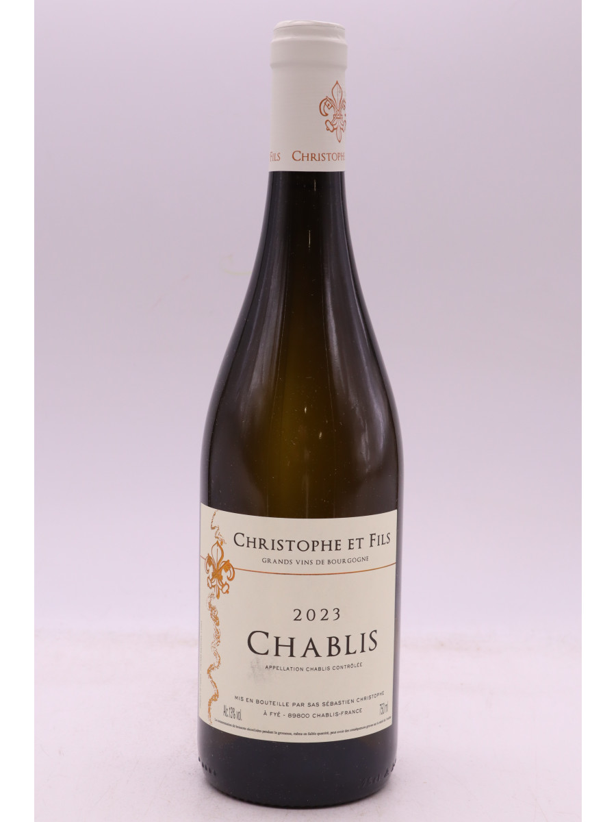 photo du vin Christophe & Fils Chablis