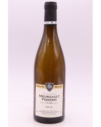 Ballot Millot Meursault 1er cru Perrières 2016
